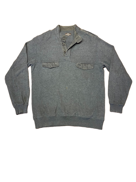 Rodd & Gunn Quarter Button Sweatshirt Medium
