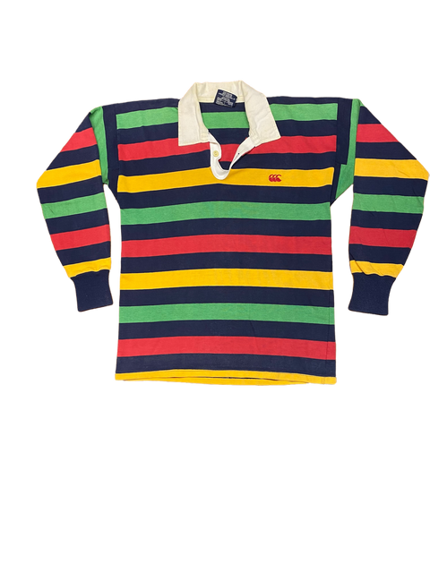 XL Canterbury Striped Rugby Polo